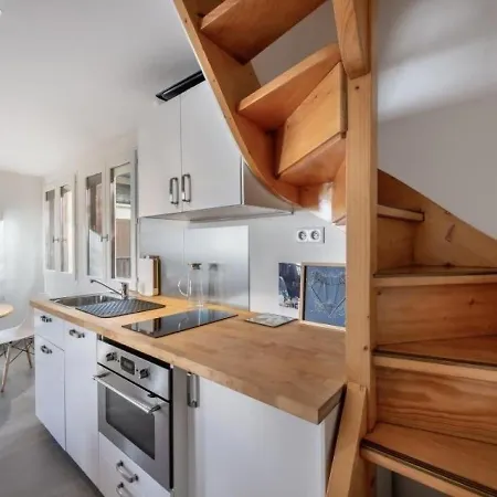 Duplex Cozy Avec Balcon Et Garage A - Fr-1-563-87 * Courchevel